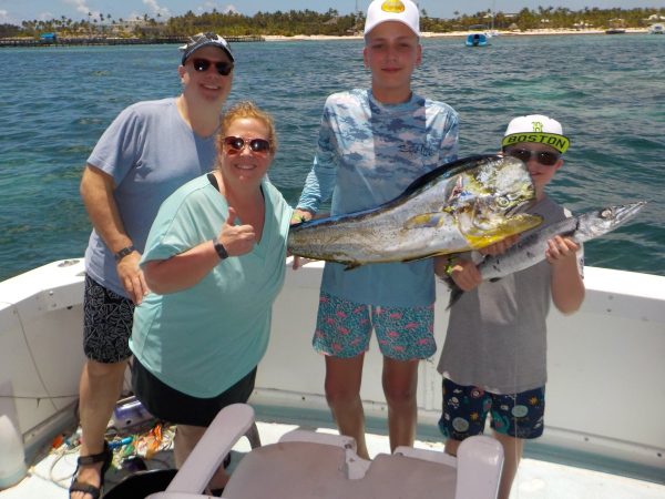 Gone Fishing Punta Cana family fishing